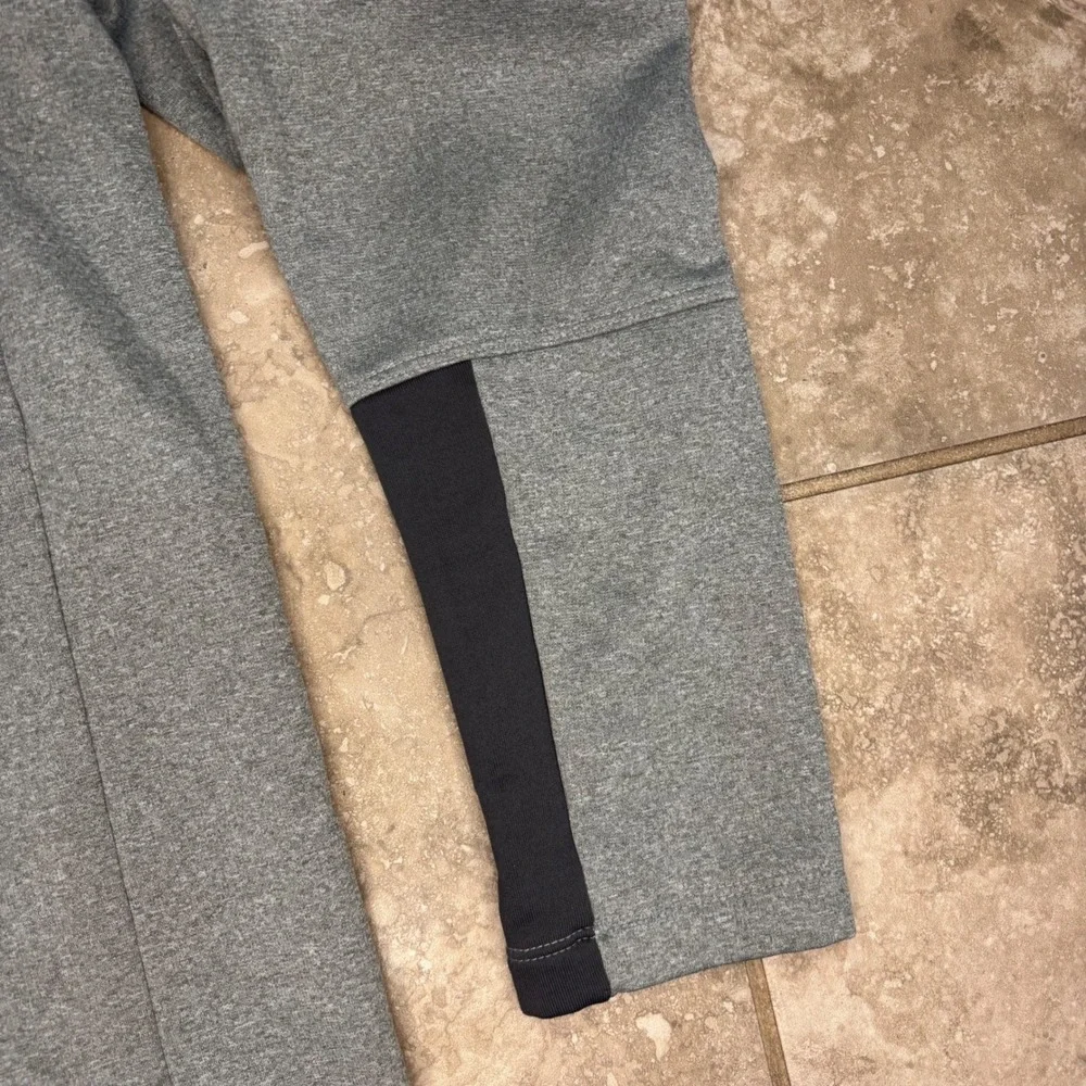 The North‎ Face Mens Quarter Zip Pullover Grey Performance Fleece Jacket M